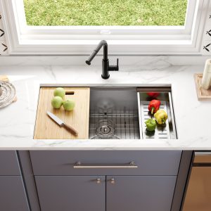 DeerValley DV-1K0192 Stainless Steel Kitchen Sinks Workstation T304