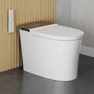 DeerValley DV-1S0290 ADA Smart Toilet with Hands-Free Flush, Comfort Height Design
